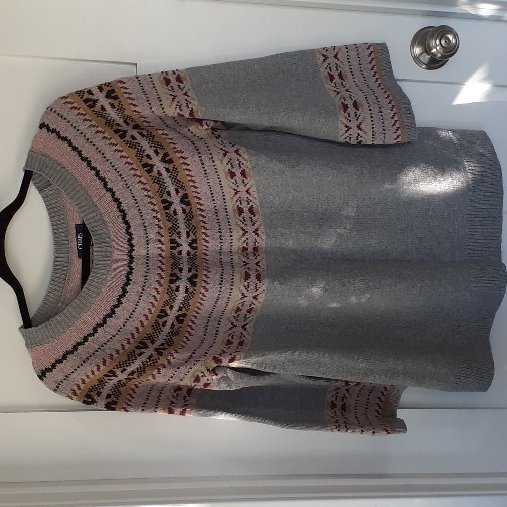 Chaps pullover sweater size large